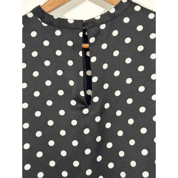 Zara basic polka dot dress sz medium - Picture 7 of 9